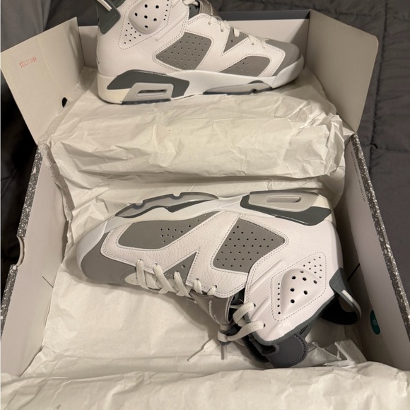 Jordan Retro 6 Gray and White - Picture 3 of 4